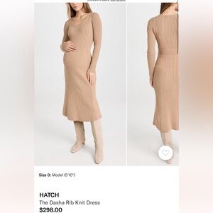 The Dasha Rib Knit Dress by Hatch